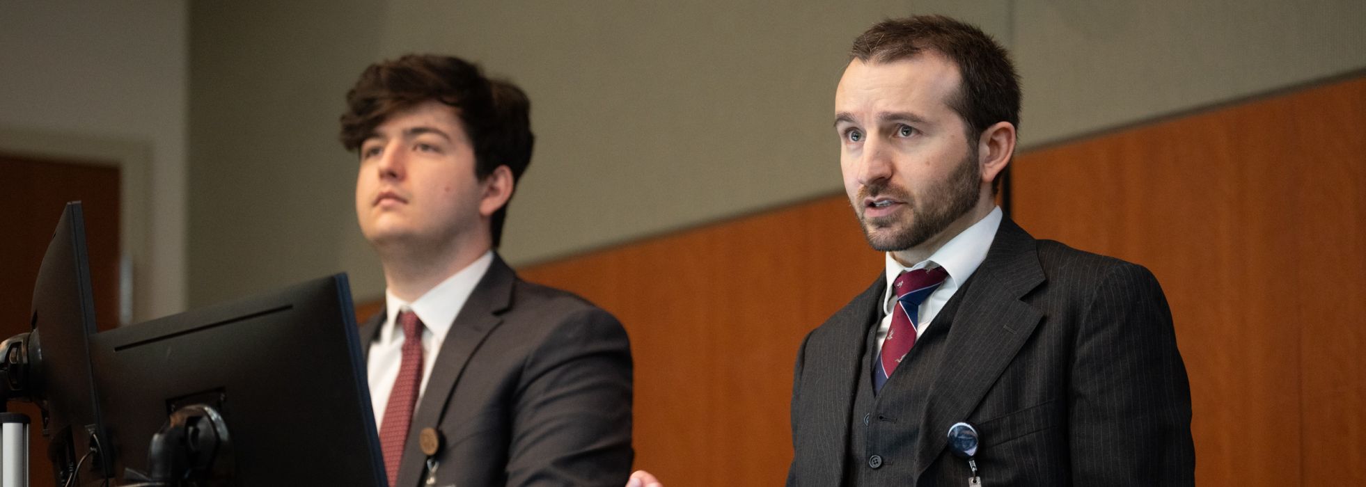 Clinical Informatics fellow Dr. Matthew Nudelman presents at WisconsINFORMATICS conference with a medical student