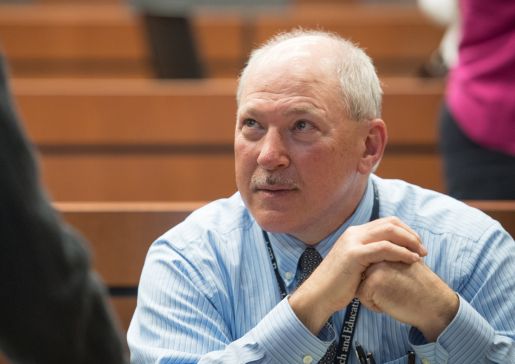 File photo of Dr. Alan Bridges at a Department of Medicine event