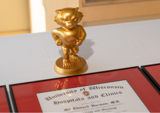 golden Bucky and certificate