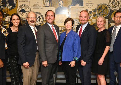 Members of the HIV Medical Association, including the Department of Medicine's Dr. James Sosman, meet with federal leaders to discuss the 'End the HIV Epidemic' initiative