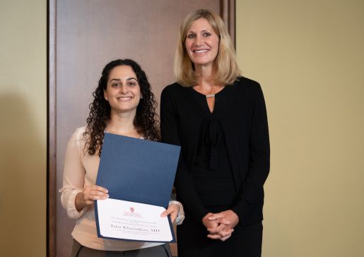 Dr. Talar Kharadjian and Dr. Ann Sheehy