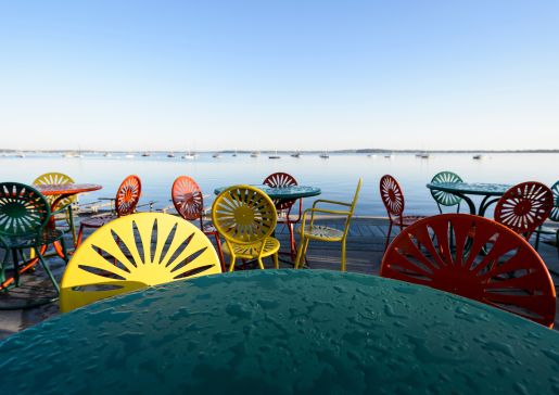 Memorial Union terrace chairs