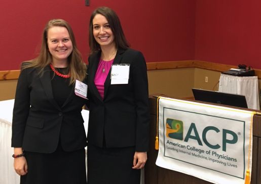 Dr. Inga Melvinsdottir and Dr. Lauren Banaszak