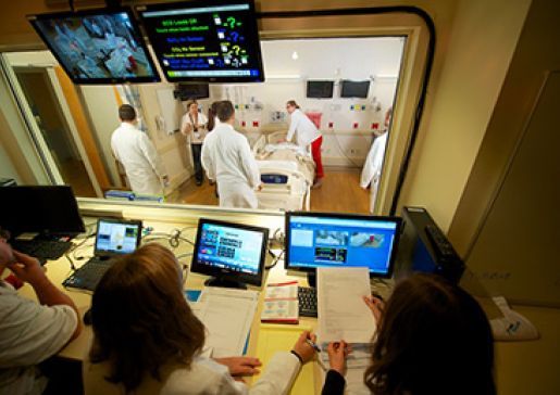 Photo showing a simulation instructional method