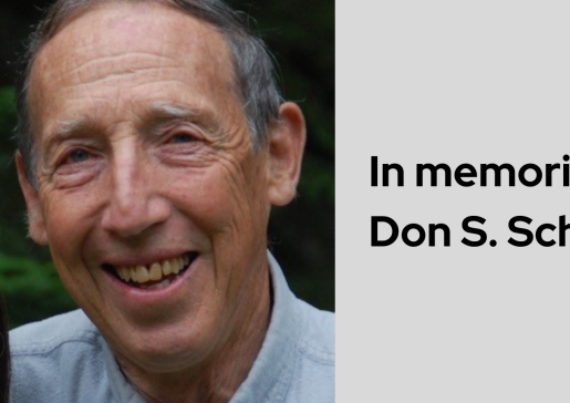 In memoriam: Don S. Schalch, MD