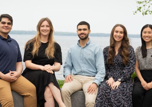 Outdoor photo of UW internal medicine chief residents
