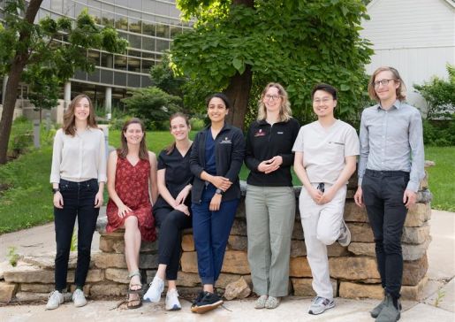 Outdoor group photo of 2025 Infectious Disease fellows